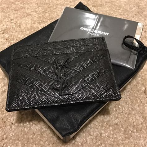 ysl card holder paris|YSL card holder for men.